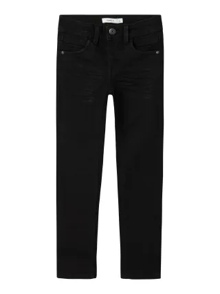 NAME IT - NKMSILAS XSLIM JEANS 2002-TX NOOS Black - Gr. - 128