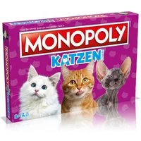 Winning Moves Spiel Monopoly - Katzen, Brettspiel