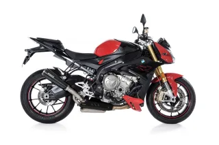 Sport Auspuff BOS Ssec RR Carbon Steel BMW S 1000 R Bj. 2017-2019 inkl. Hitzeschild EURO-4 +ABE