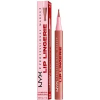 NYX PROFESSIONAL MAKEUP Lippenstift LIP LINGERIE LIP LINER STAIN, wisch- und wasserfesten Halt, mit präziser Filzkugelspitze
