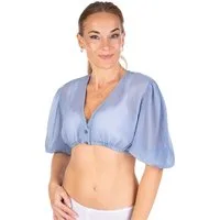 Alpenfee Tracht Dirndlbluse Dirndlbluse - PENELOPE - rauchblau