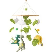CLTYQ Mobile Windspiele, Tierchen Waldtiere Bettglocke aus Filz, (1-tlg), Babybett Bettglocke Anhänger Mobile Babyzimmer Deko