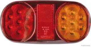 HERTH&BUSS Heckleuchte, 12 V, LED, universal grün - 83830196