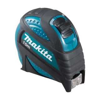 Makita Maßband 10m , Polyesterbeschichtung, Hohe Stabilität, Integrierter Dämpfer, Beidseitiger Hakenschutz - B-57168