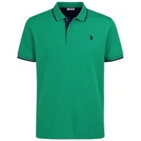 U.S. Polo Assn. Poloshirt US16300 (Baumwolle) grün Herren