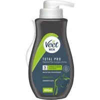Veet MEN Enthaarungscreme Sensitive Power, (400 ml), 1 St., Haarentfernungscreme, für Oberkörper & Beine