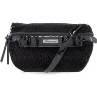 Tamaris Umhängetasche Ava (Set), Damen Handtasche Crossbody Bag Umhängetasche Flecht-Prägung
