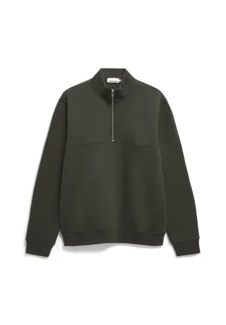 Armedangels - WAARLO FLEECE TROYER forest pine - Gr. - XXL