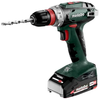 Metabo Akku-Bohrschrauber BS 18 Quick metaBOX 145 - 18V 2x2Ah Li-Power + SC 30 - 602217500