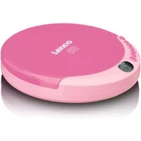 Lenco CD-011 tragbarer CD-Player Rosa CD-Player