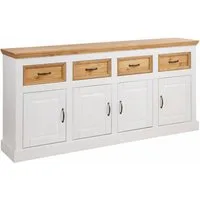 OTTO home Sideboard Selma, Kommode mit 4 Türen und 4 Schubkästen. Breite 192 cm