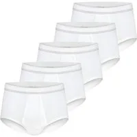 conta Slip 5er Pack Doppelripp (Spar-Set, 5-St) Slip / Unterhose - Baumwolle - mit Eingriff - Formstabil, Pflegeleicht
