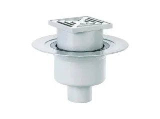 DALLMER Bodenablauf 61 HT/KE, DN 50/ DN 70, 150 x 150 mm 611253