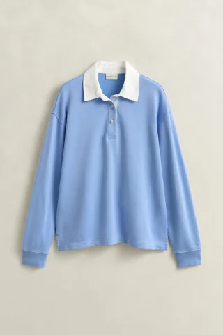 GANT - Rugger Sweatshirt hydrangea blue - Gr. - XXL