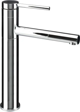 Neuesbad Serie 320 Waschtischarmatur mit PULL OUT Auslauf, Erhöht, ohne Ablaufgarnitur, Chrom NB1DEBGE022K1