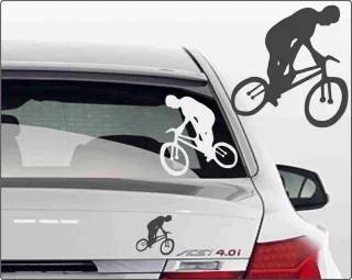BMX Bikeraufkleber freestyle