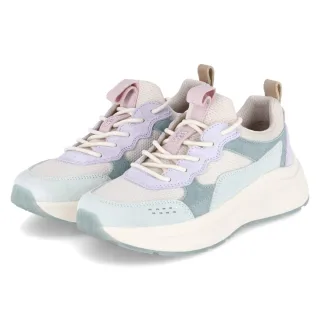 Salamander Low Sneaker - Gr. 36 - Mehrfarbig - Leder & Textil