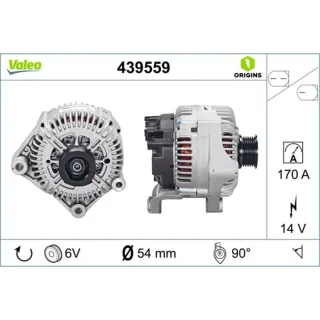 Valeo Lichtmaschine 170A BMW 5er E60 6er E63