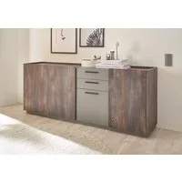 Home affaire Sideboard LARGO, Soft-Close-Funktion, Breite ca. 200 cm
