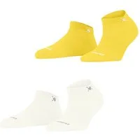 Burlington Sneakersocken Burlington Everyday 2-Pack Damen (2-Paar) aus weicher gekämmter Baumwolle