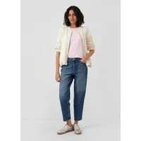 s.Oliver Slim-fit-Jeans Jeans-Hose MOM Ankle-Jeans Mom / Regular Fit / High Rise / Tapered Leg