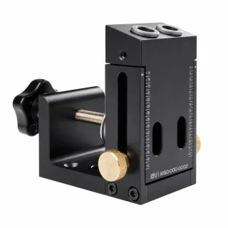 GANWEI Pocket Hole Jig Aluminum Alloy Oblique Guide Drill Punch Locator for Carpenter DIY Joinery