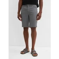 bonprix Bermudas aus Baumwolle mit Elasthan, mit Stretchanteil, erhöhter Bund
