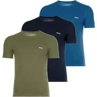 BOSS T-Shirt Herren T-Shirt 3er Pack Baumwolle (Packung, 3er Pack)