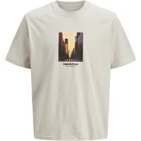 Jack & Jones Rundhalsshirt Jack&Jones T-Shirt XXL beige JORVESTERBRO PICTURE