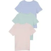 s.Oliver Junior T-Shirt (Packung, 3-tlg) mit Rundhalsausschnitt