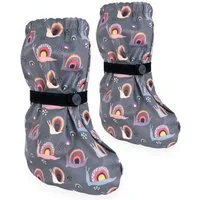 HECKBO Baby Füßlinge wasserdicht mit Vlies Futter verschiedene Motive Babystiefel