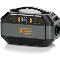 Flashfish Stromerzeuger Tragbare Powerstation 330W(600W Spitze),288,6Wh Akku,9 Ausgänge, 0,3 in kW, für Camping Wohnmobil und als Notstromaggregat