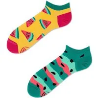 Many Mornings Sneakersocken Many Mornings Sneaker Watermelon Splash (1 Paar, 1-Paar, 1 Paar) immer ein dismatching Paar