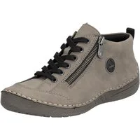 Rieker Schnürboots Sneaker, Schnürschuh, Outdoorschuh mit Reißverschluss