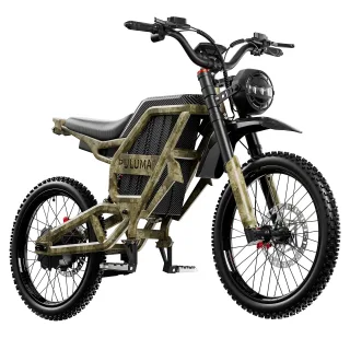 [EU DIRECT] PULUMA PM001 Electric Dirt Bike 60V 30Ah Battery 1500W Motor 3000W Peak Power Recommended Top Speed 25KM/H 1