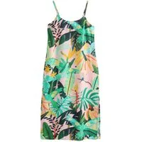 Next Sommerkleid Sommerliches Midi-Schlupfkleid, Kurzgröße (1-tlg)