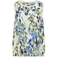 CECIL Schlupfbluse AOP Top, cashmere beige