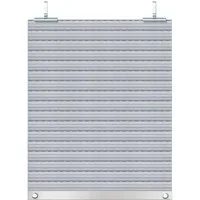 SCHELLENBERG Rollladenpanzer Set für Fenster, Mini System für 40 mm Stahlrohrwelle, Set, PVC Jalousie, in verschiedenen Größen erhältlich, grau