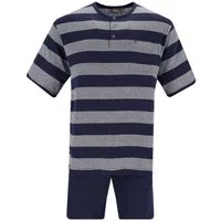 Hajo Pyjama Herren Pyjama Baumwolle (2 tlg)