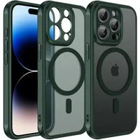 CoolGadget Handyhülle für Apple iPhone 14 Pro 6,1 Zoll, Kamera Schutz Hülle Silikon Hard Case Schutzhülle für Magsafe Zubehör