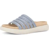 Gabor Pantolette, Plateau, Sommerschuh, Schlappen in funkelnder Optik