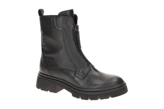 Gabor 71.854.20 Damen Stiefeletten Schwarz Altsilber Wechselfu?bett & Gummisohle