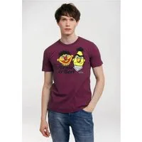 LOGOSHIRT T-Shirt Sesamstrasse - Ernie & Bert mit lizenziertem Print