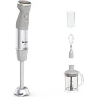Tefal Stabmixer HB67MB Quickchef+ 3-in-1 XL, 1000 W, Zerkleinerer/Schneebesen, 5-in-1-Aufsatz, Silence-Modus