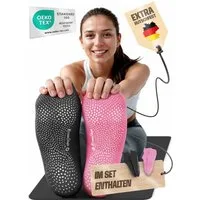 NirvanaShape Sportsocken NirvanaShape Yogasocken Damen 36-44 – Rutschfeste Pilates Socken (2-Paar)