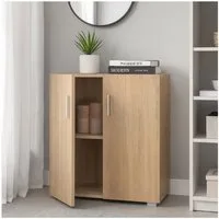 HTI-Living Sideboard Sideboard 2 Fächer Thekla Sonoma (Stück, 1 St., 1 Sideboard), Kommode Midischrank