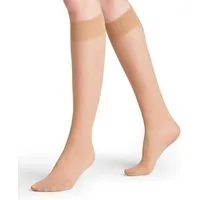 FALKE Feinkniestrümpfe Matt Deluxe Kniestrümpfe transparent & matt (1-Paar) transparent & matt