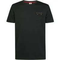 Petrol Industries T-Shirt Gestickte Applikation