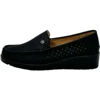Nowaland Damen Slipper mit Keilsohle Slipper Atmungsaktiv, leicht, flexible Keilsohle, bequem
