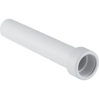 Geberit Ablaufanschlussverlängerung weiß d40 L:500mm mit Verschraubung in PP 152165111